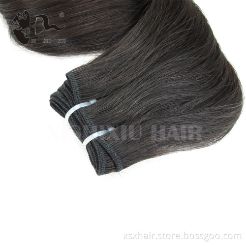 wholesale black beauty supply double drawn 100% chinese virgin remy straight hair